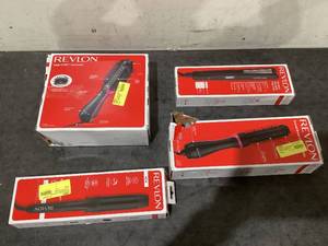 lot 682 image: LOT OF 4 Revlon Hair Tools