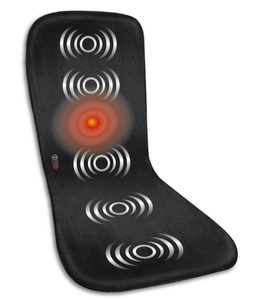 lot 43 image: Health Touch Double-Side Full Body Massage Mat, 5 Vibration Motors Massage with Soothing Heat