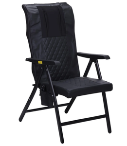 lot 71 image: Brookstone Shiatsu and Dual Heating Folding Massage Chair, High Quality Material