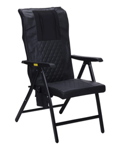 lot 72 image: Brookstone Shiatsu and Dual Heating Folding Massage Chair, High Quality Material