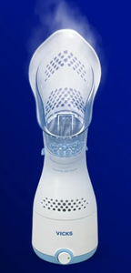 lot 264 image: Vicks Steam Sinus Inhaler with 4 Bonus VapoPads, Allergies and Colds, White, VIH200