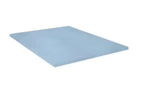 lot 341 image: Mainstays 2 Memory Foam Mattress Topper, King