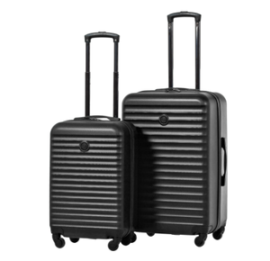 lot 606 image: Protege 2 Piece Hard Side Luggage Set with Wheels, 25-inch Suitcase & Carry On Luggage Bag