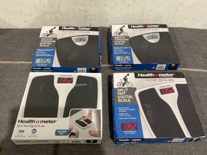lot 350 image: LOT OF 4 Health o Meter Digital Scale