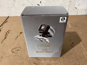 lot 298 image: Skull Shaver Pitbull Silver PRO Electric Head Shaver for Men, Wet & Dry Bald Head Shaver with Ergonomic Design - Perfect Grooming Kit & Gift for Men