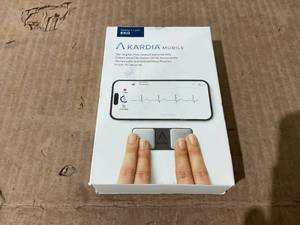 lot 303 image: KardiaMobile 1-Lead Personal EKG Monitor, Record EKGs at Home, Detects AFib and Irregular Arrhythmias, Instant Results in Seconds Easy to Use Works with Phones & Tablets
