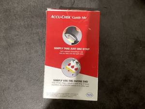 lot 714 image: LOT of 3 Accu-Chek Guide Me Blood Glucose Meter