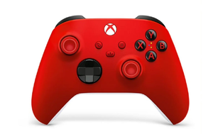 lot 676 image: Microsoft XBOX Wireless Controller-Pulse Red