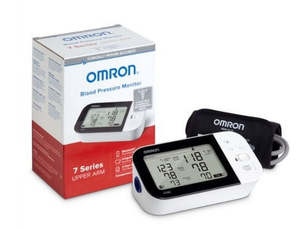 lot 710 image: OMRON 7 Series Blood Pressure Monitor (BP7350), Upper Arm Cuff, Digital Bluetooth Blood Pressure Machine