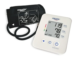 lot 711 image: Equate 4000 Series Upper Arm Blood Pressure Monitor
