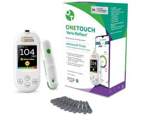 lot 712 image: OneTouch Verio Reflect Blood Glucose Meter