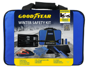 lot 317 image: Goodyear Winter Kit. Assembled Product Dimensions 16.5x2.5x13.5 Product Weight 2lbs. Piece Count 9