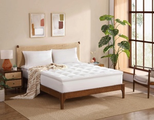 lot 343 image: Allswell Ultra Plush Pillow Top Mattress Topper, Queen