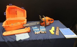lot 47 image: HUSQVARNA 350 CHAINSAW