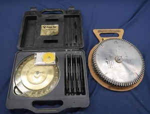 lot 79 image: 10 DIFFERENT CIRCULAR SAW BLADES AND MORE