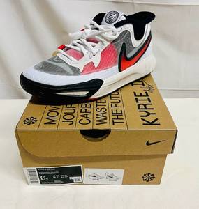 lot 7 image: Nike Kyrie 8 GO (GS) Size 6Y WhiteUniversity Red-Black