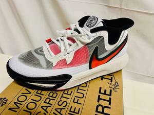 lot 8 image: Nike Kyrie 8 GO (GS) Size 6Y WhiteUniversity Red-Black