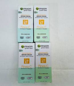 lot 34 image: 4x Garier Pinea-C Brightening Serum Cream