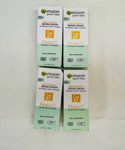lot 37 image: 4x Garier Pinea-C Brightening Serum Cream