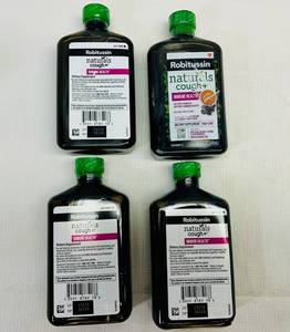 lot 49 image: 4x Robitussin Naturals Cough  Immune Health
