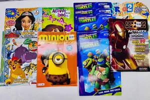 lot 69 image: Large Lot of Coloring Books