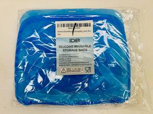 lot 70 image: 3 pack Dorence Reusable Silcone Storage Bags