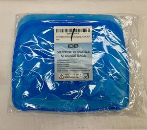 lot 73 image: 3 pack Dorence Reusable Silcone Storage Bags