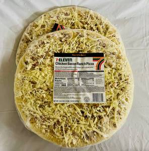 2x 34.41oz 7-Eleven Chicken Bacon Ranch Frozen Pizza
