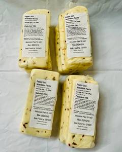 lot 127 image: 4x Wisconsin Pepper Jack Cheese-avg wt 1.00lb 122025