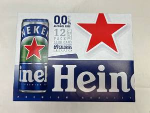 lot 150 image: 12 pack Slim Cans Heineken Non Alcholic Beer