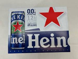 lot 154 image: 12 pack Slim Cans Heineken Non Alcholic Beer