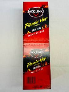lot 173 image: 20x 0.92oz pkgs Jacks Links Flamin Hot