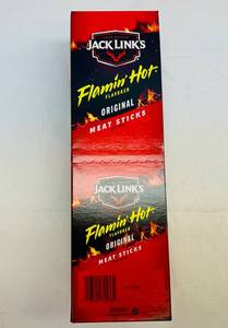 lot 176 image: 20x 0.92oz pkgs Jacks Links Flamin Hot