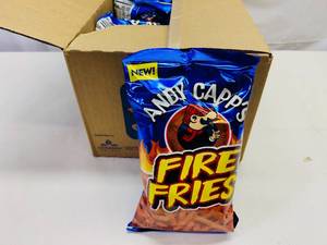 lot 204 image: 12x 3oz Andy Capps Fire Fries