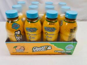 lot 211 image: 12x 16.9oz Ghost Hydration-Orange Squeeze