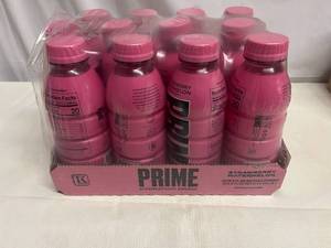 lot 426 image: MM. 12x 16.9oz Prime Hydration-Strawberry Watermelon