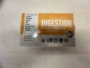 lot 188 image: MM. 10x 2oz Suja Juice Digestion wProbiotics & Vitamin C-Retail $40.00