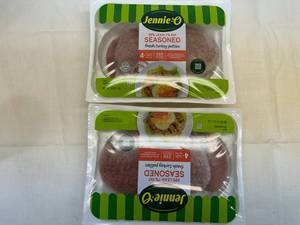 lot 260 image: A. 3x 16oz 937 Seasoned Turkey Patties(4x14lb Patties)