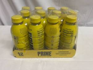 lot 437 image: MM. 12x 16.9oz Prime Hydration-Lemonade