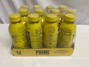 lot 440 image: MM. 12x 16.9oz Prime Hydration-Lemonade