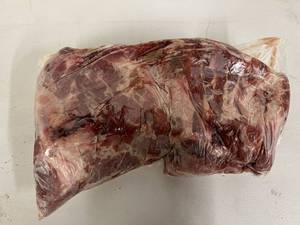 lot 80 image: 22.25lbs Bone-in Pork Shoulder Butts-IBP Supreme Trim All Natural