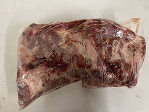 lot 83 image: 16.85lbs Bone-in Pork Shoulder Butts-IBP Supreme Trim All Natural