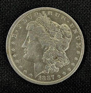 lot 6 image: 1887-O Morgan Silver Dollar EF