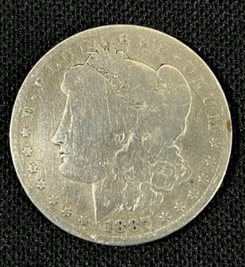 lot 7 image: 1887-O Morgan Silver Dollar G