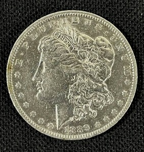 1889-O Morgan Silver Dollar AU