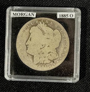lot 17 image: 1885-O Morgan Silver Dollar (Sealed) AG