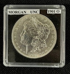 lot 22 image: 1901-O Morgan Silver Dollar (Sealed) AU