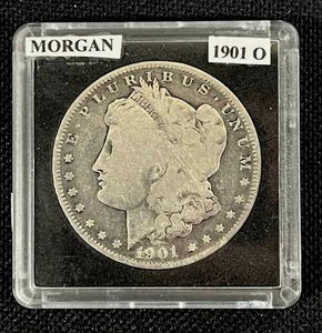 lot 23 image: 1901-O Morgan Silver Dollar (Sealed) VG