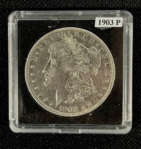 lot 24 image: 1903-P Morgan Silver Dollar (Sealed) AU