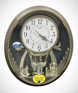 lot 64 image: Small World Rhythm Wall Clock (16.25 x 13.5)